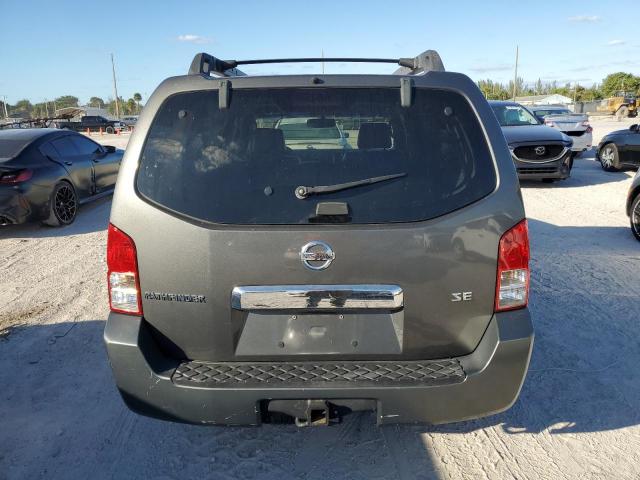 5N1AR18U67C646025 - 2007 NISSAN PATHFINDER BLACK photo 6