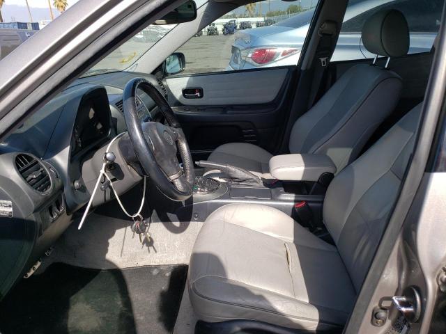 JTHBD192530076856 - 2003 LEXUS IS 300 SILVER photo 7