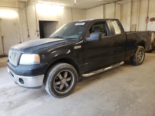 1FTPX12V67FA37652 - 2007 FORD F150 BLACK photo 1