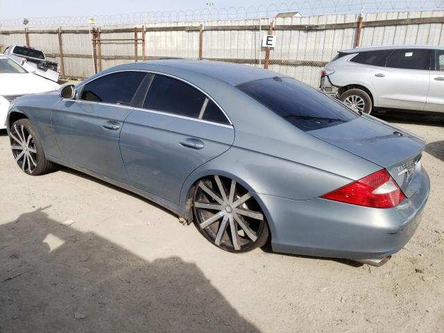 WDDDJ75X16A070760 - 2006 MERCEDES-BENZ CLS 500C GRAY photo 2