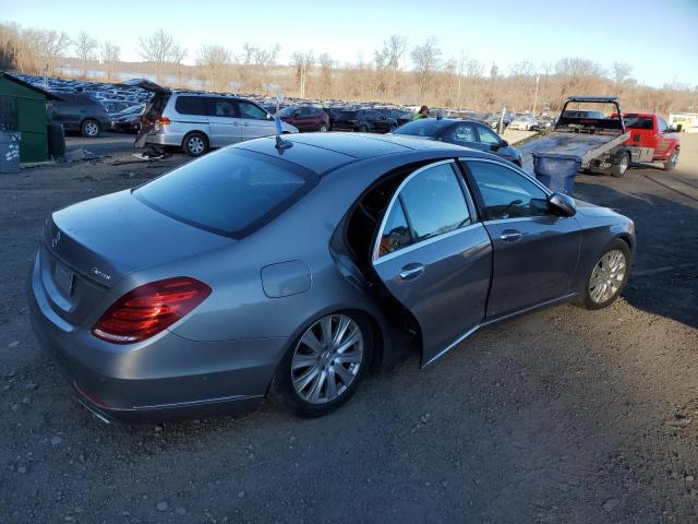 WDDUG8FBXEA063280 - 2014 MERCEDES-BENZ S 550 4MAT GRAY photo 3