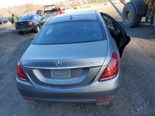 WDDUG8FBXEA063280 - 2014 MERCEDES-BENZ S 550 4MAT GRAY photo 6