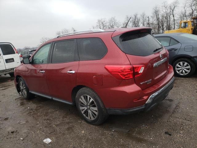 5N1DR2MNXHC678253 - 2017 NISSAN PATHFINDER წითელი ფოტო 2