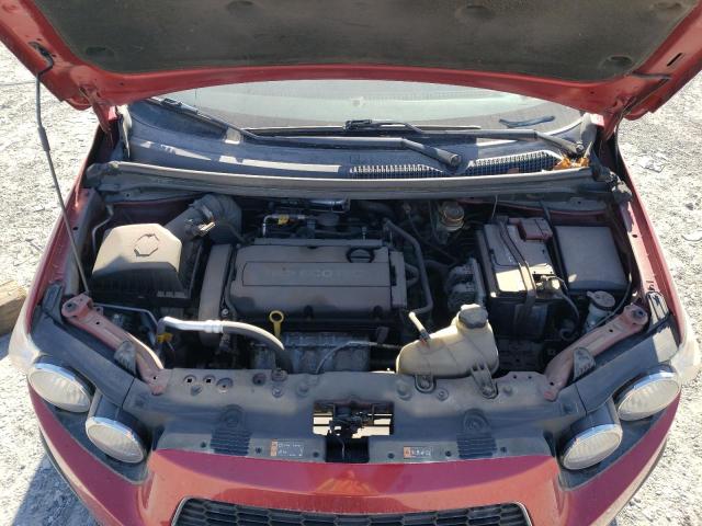 1G1JA5SH4C4144951 - 2012 CHEVROLET SONIC LS 红色 照片 11