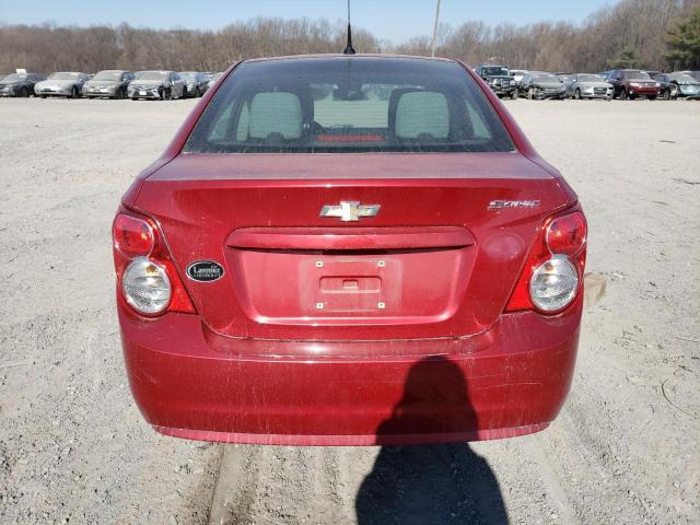 1G1JA5SH4C4144951 - 2012 CHEVROLET SONIC LS 红色 照片 6