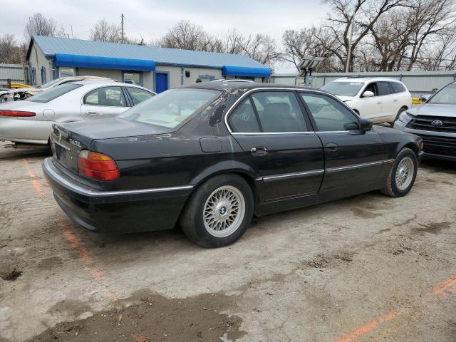 WBAGF8320WDL53524 - 1998 BMW 740 I AUTO BLACK photo 3