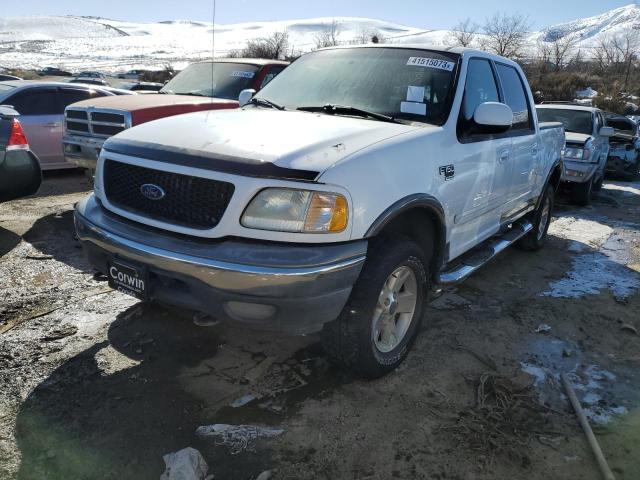 1FTRW08L23KB60944 - 2003 FORD F150 SUPER WHITE photo 1