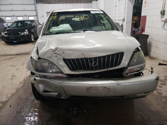 JT6HF10U8Y0164710 - 2000 LEXUS RX 300 WHITE photo 9