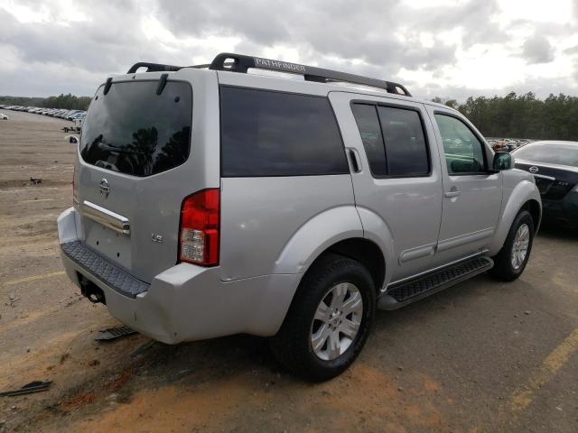 5N1AR18W16C672709 - 2006 NISSAN PATHFINDER ვერცხლისფერი ფოტო 3