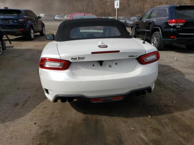 JC1NFAEK6K0143250 - 2019 FIAT 124 SPIDER WHITE photo 6