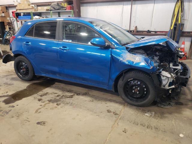 3KPA25AD1ME374207 - 2021 KIA RIO S BLUE photo 4