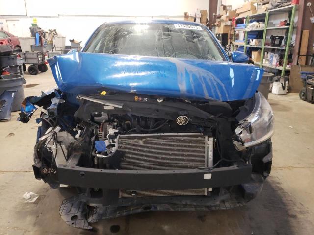 3KPA25AD1ME374207 - 2021 KIA RIO S BLUE photo 5