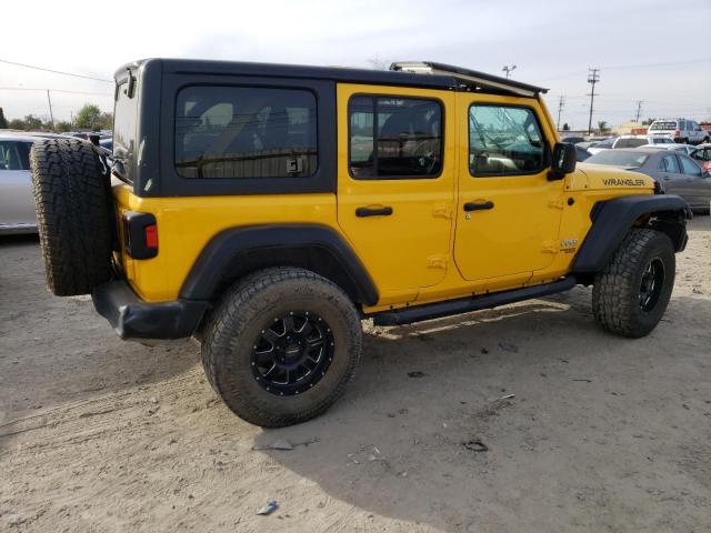 1C4HJXDN4KW593280 - 2019 JEEP WRANGLER U Gelb Foto 3