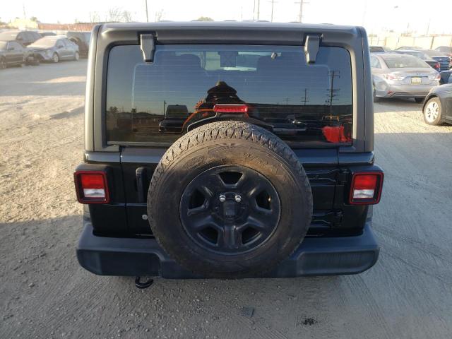 1C4HJXDN2LW315513 - 2020 JEEP WRANGLER U შავი ფოტო 6