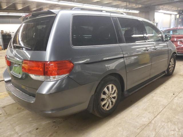 5FNRL3H79AB055051 - 2010 HONDA ODYSSEY EX GRAY photo 3