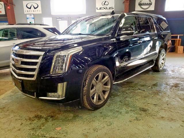 1GYS4HKJ6GR257794 - 2016 CADILLAC ESCALADE E BLACK photo 2