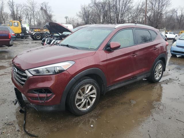 KM8J3CA4XGU113998 - 2016 HYUNDAI TUCSON LIM BURGUNDY photo 1