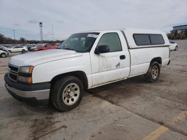 3GCEC14ZX6G220164 - 2006 CHEVROLET SILVERADO WHITE photo 1