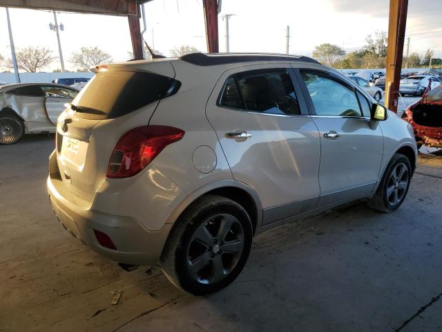 KL4CJESB7EB591617 - 2014 BUICK ENCORE WHITE photo 3