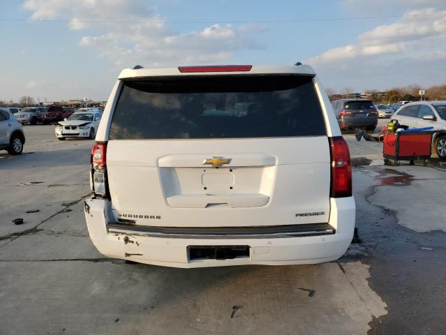 1GNSCJKC3KR265014 - 2019 CHEVROLET SUBURBAN C WHITE photo 6