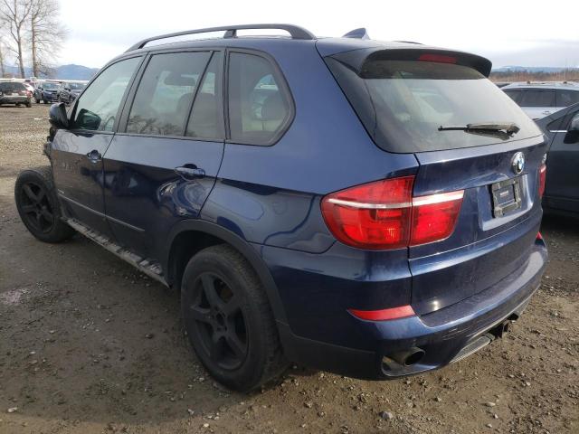 5UXZV4C5XBL402678 - 2011 BMW X5 XDRIVE3 BLUE photo 2
