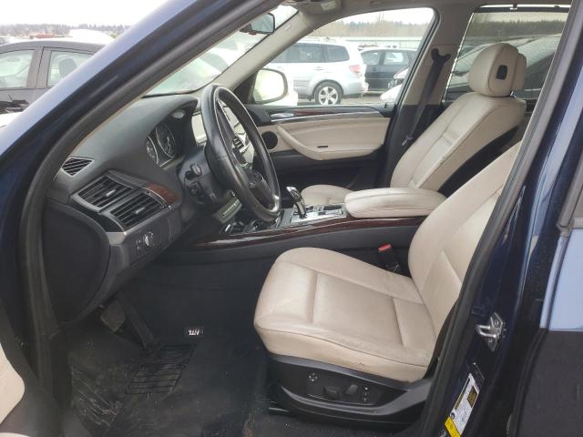 5UXZV4C5XBL402678 - 2011 BMW X5 XDRIVE3 BLUE photo 7