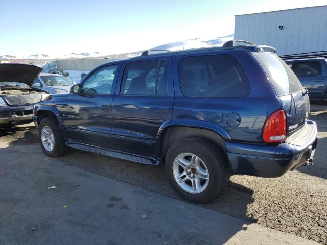 1B4HS28Z61F567708 - 2001 DODGE DURANGO BLUE photo 2