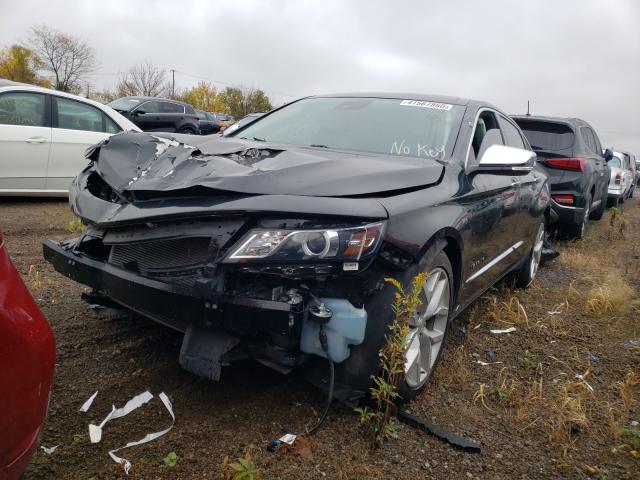 2G1145S32H9114962 - 2017 CHEVROLET IMPALA PRE BLACK photo 2