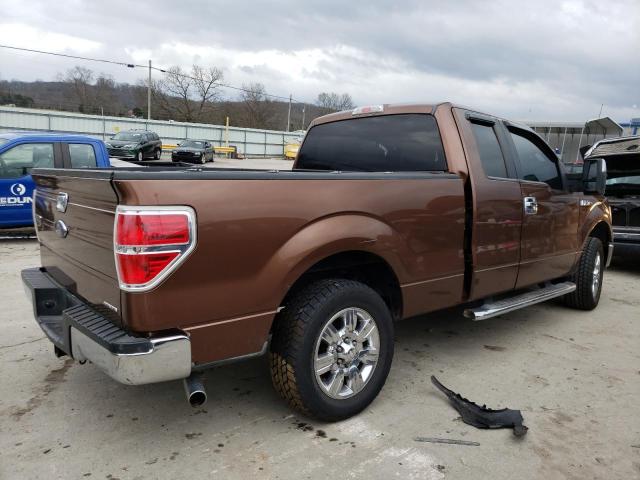 1FTEX1CM8BFC56246 - 2011 FORD F150 SUPER BROWN photo 3