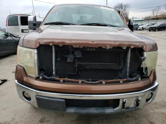 1FTEX1CM8BFC56246 - 2011 FORD F150 SUPER BROWN photo 5