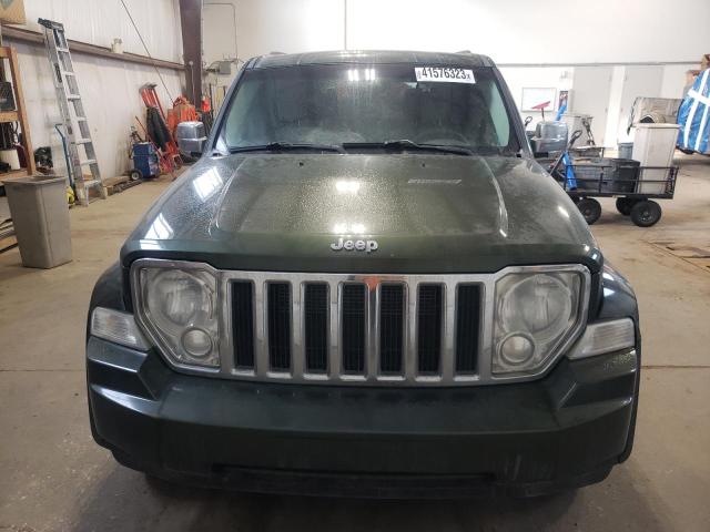 1J8GN28K19W524925 - 2009 JEEP LIBERTY SP GREEN photo 5