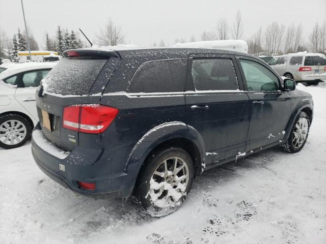 3C4PDCEG2JT352446 - 2018 DODGE JOURNEY GT BLUE photo 3