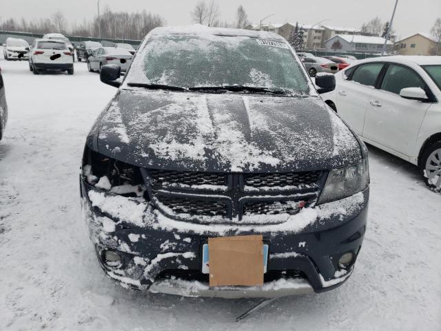 3C4PDCEG2JT352446 - 2018 DODGE JOURNEY GT BLUE photo 5