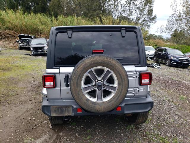 1C4HJXEN2LW235126 - 2020 JEEP WRANGLER U SILVER photo 6