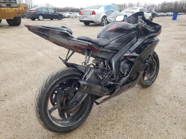 JYARJ12E17A012144 - 2007 YAMAHA YZFR6 L BLACK photo 4