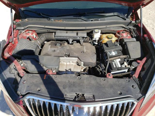 LRBFXBSA7HD178451 - 2017 BUICK ENVISION E Կարմիր լուսանկար 7