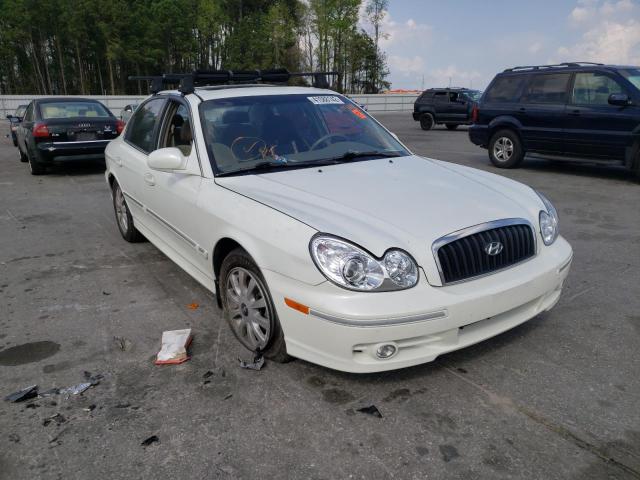 KMHWF35H75A126426 - 2005 HYUNDAI SONATA GLS WHITE photo 1