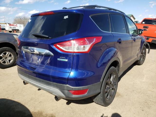 1FMCU0HX8DUB31805 - 2013 FORD ESCAPE SEL BLUE photo 4