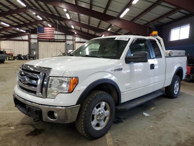 1FTFX1ET2CFA59647 - 2012 FORD F150 SUPER WHITE photo 1