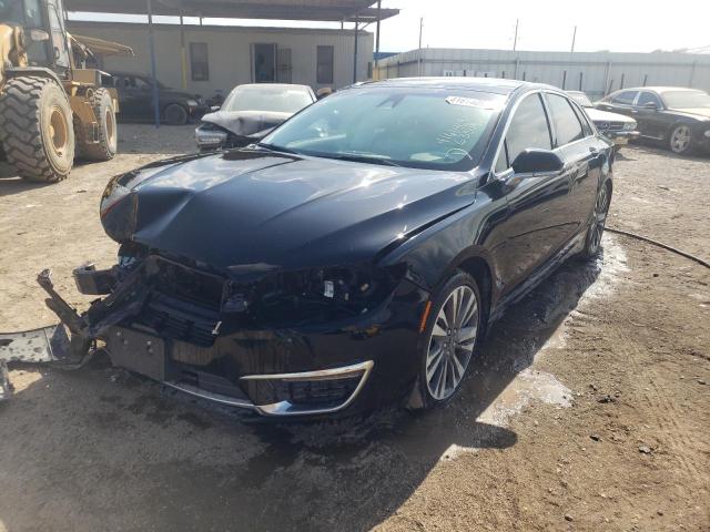 3LN6L5E91HR635094 - 2017 LINCOLN MKZ RESERV BLACK photo 2