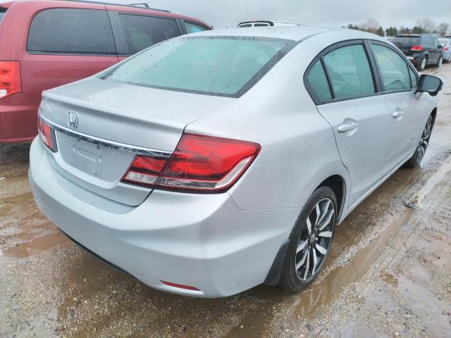 19XFB2F92EE078901 - 2014 HONDA CIVIC EXL Gümüş foto 4