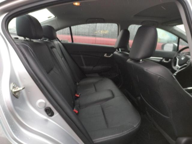 19XFB2F92EE078901 - 2014 HONDA CIVIC EXL Gümüş foto 6