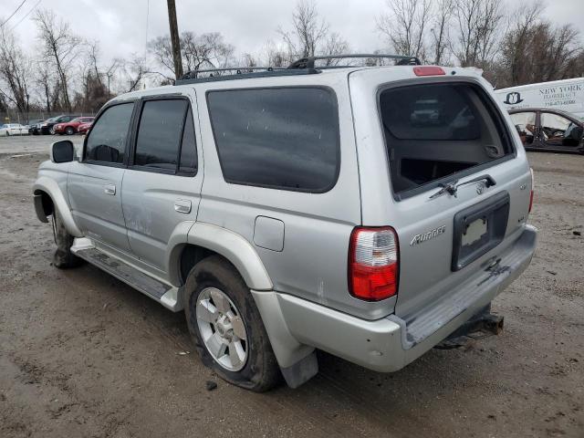 JT3GN86RX10217968 - 2001 TOYOTA 4RUNNER SR SILVER photo 2