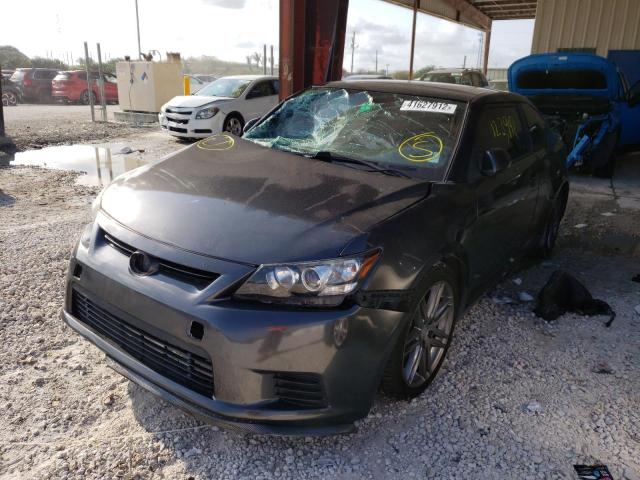 JTKJF5C79C3034975 - 2012 TOYOTA SCION TC ვერცხლისფერი ფოტო 2