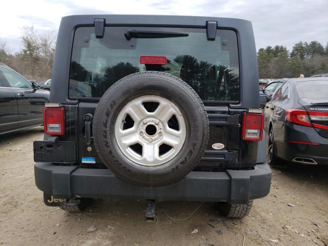 1C4BJWKGXCL261027 - 2012 JEEP WRANGLER U შავი ფოტო 6