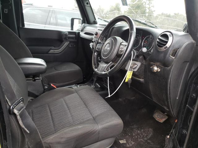 1C4BJWKGXCL261027 - 2012 JEEP WRANGLER U შავი ფოტო 7