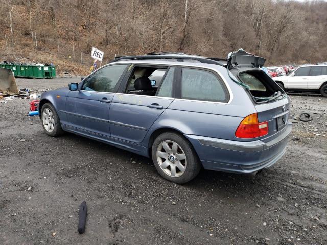 WBAEP33442PE91250 - 2002 BMW 325 XIT BLUE photo 2