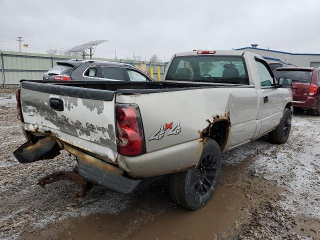 3GCEK14T46G138302 - 2006 CHEVROLET SILVERADO SILVER photo 3