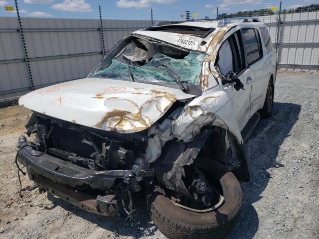 5N1AA0NE8AN616812 - 2010 NISSAN ARMADA PLA WHITE photo 2