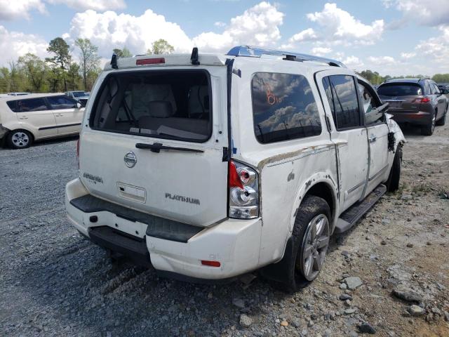 5N1AA0NE8AN616812 - 2010 NISSAN ARMADA PLA WHITE photo 4